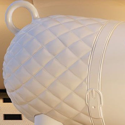 Contemporary Creative Plastic Pig-Shaped Side Table 1-Storage For Living Room