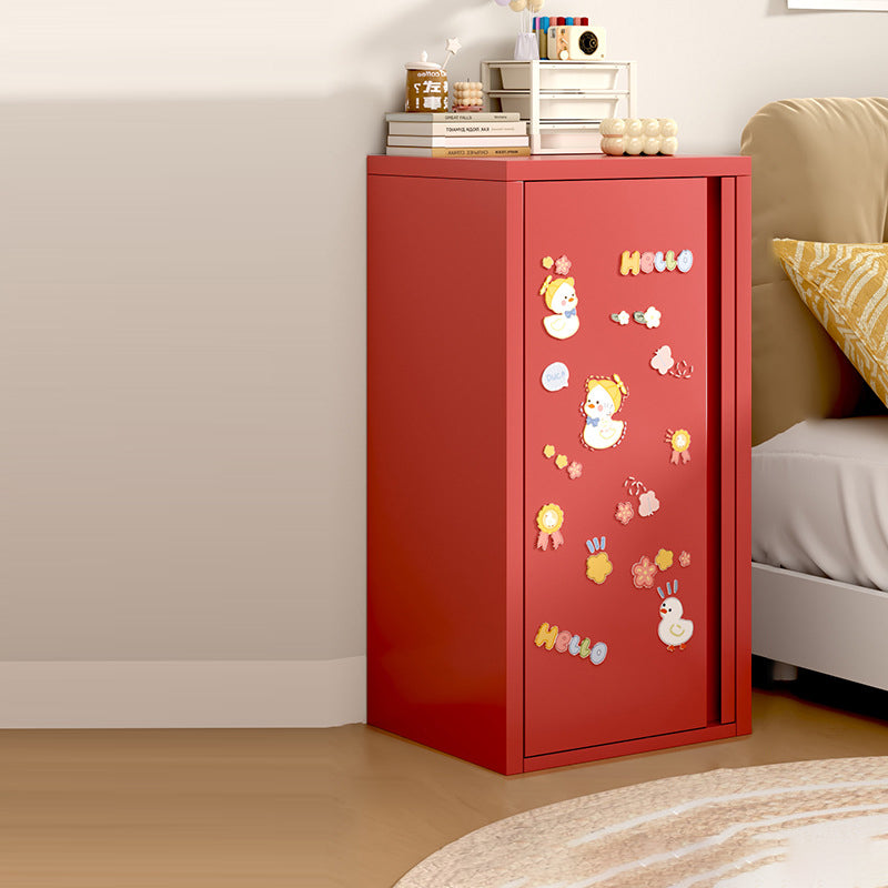 Modern Minimalist Rectangular Steel Storage Cabinet 1-Cabinet For Living Room