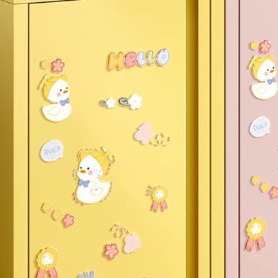 Modern Minimalist Rectangular Steel Storage Cabinet 1-Cabinet For Living Room