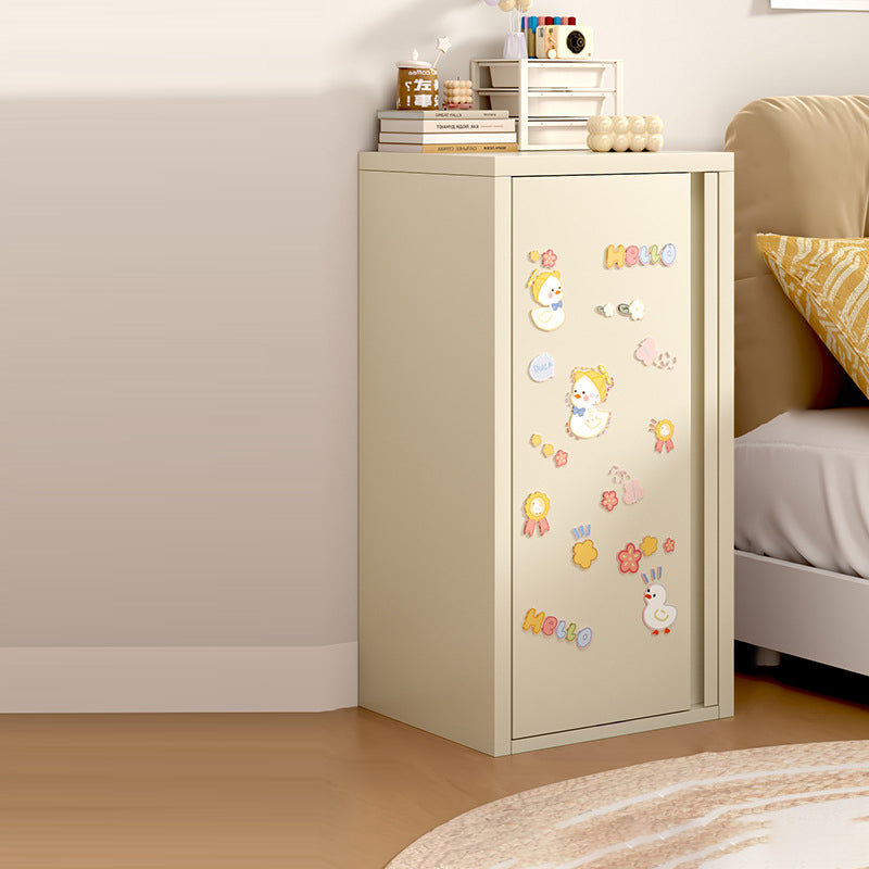 Moderner minimalistischer rechteckiger Stahlschrank 1-Schrank für Wohnzimmer 