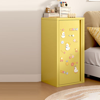 Modern Minimalist Rectangular Steel Storage Cabinet 1-Cabinet For Living Room