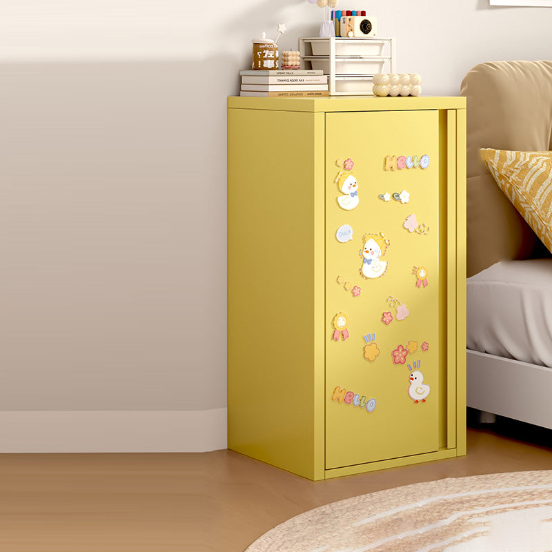 Modern Minimalist Rectangular Steel Storage Cabinet 1-Cabinet For Living Room