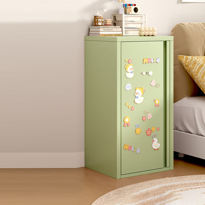 Modern Minimalist Rectangular Steel Storage Cabinet 1-Cabinet For Living Room