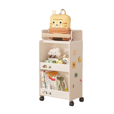 Modern Minimalist Rectangular Carbon Steel Side Table 2/3-Tier For Living Room