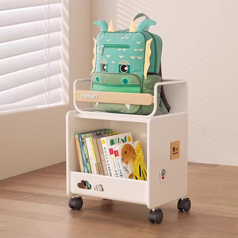 Modern Minimalist Rectangular Carbon Steel Side Table 2/3-Tier For Living Room