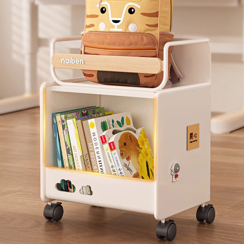 Modern Minimalist Rectangular Carbon Steel Side Table 2/3-Tier For Living Room