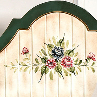 Traditional French Rectangular Solid Wood Shoe Storage 2-Cabinet For Entryways