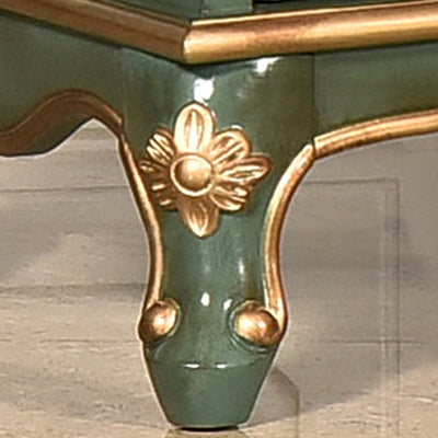 Traditional French Rectangular Solid Wood Shoe Storage 2-Cabinet For Entryways