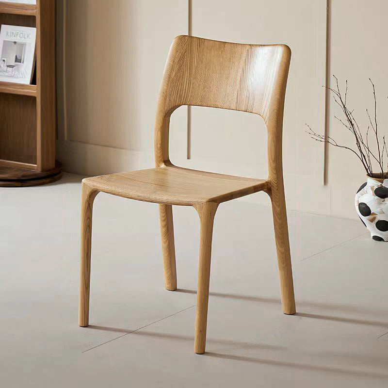 Traditionelles chinesisches nordamerikanisches Eschenholz-Esszimmer-Set - Runder Esstisch mit hohlem Design Rückenlehnenstühlen für Esszimmer &amp; Küche 