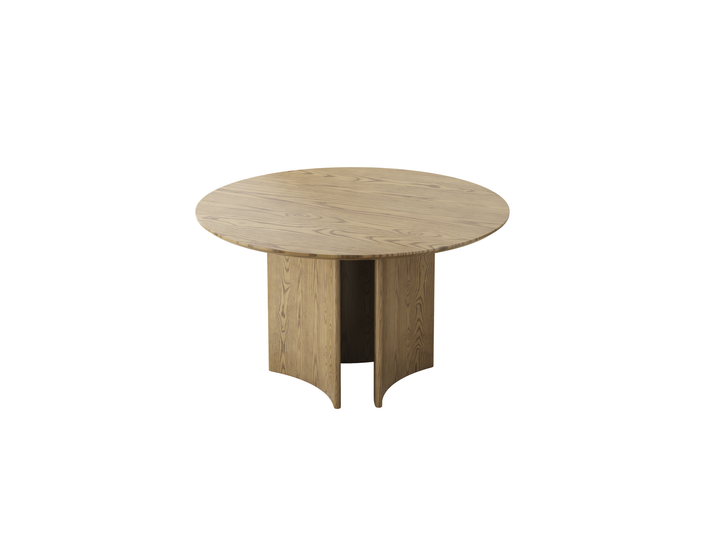 Traditionelles chinesisches nordamerikanisches Eschenholz-Esszimmer-Set - Runder Esstisch mit hohlem Design Rückenlehnenstühlen für Esszimmer &amp; Küche 