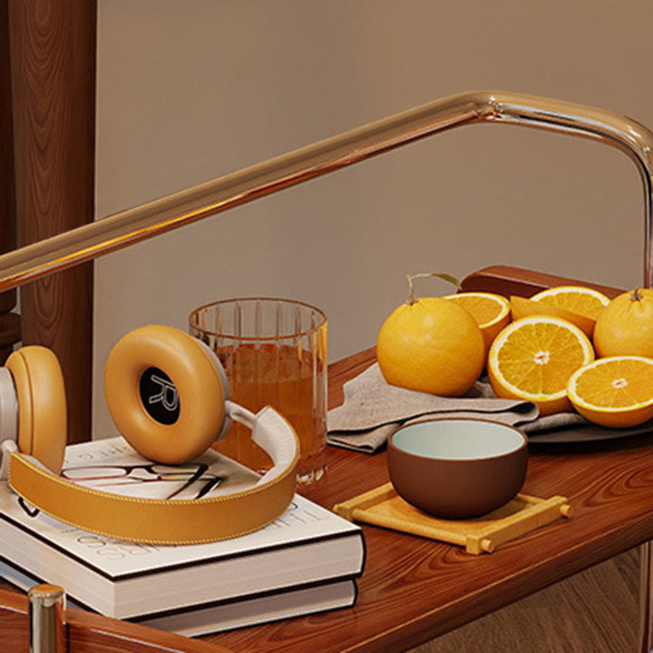 Traditioneller Vintage rechteckiger Gummibaum Edelstahl 2-stufig für Wohnzimmer 