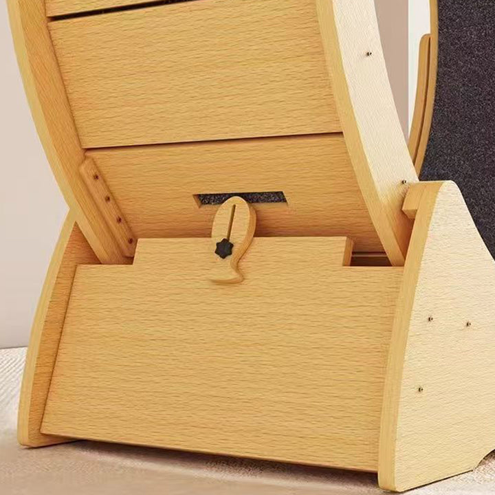 Contemporary Creative Circular Eco-Friendly High-Fiber Board Fabric Cat Tree For Living Room