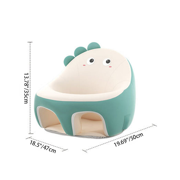 Fauteuil d'accent contemporain pour enfants créatifs en forme de mini animal, en tissu technique avec éponge, avec dossier et accoudoirs pour salon 