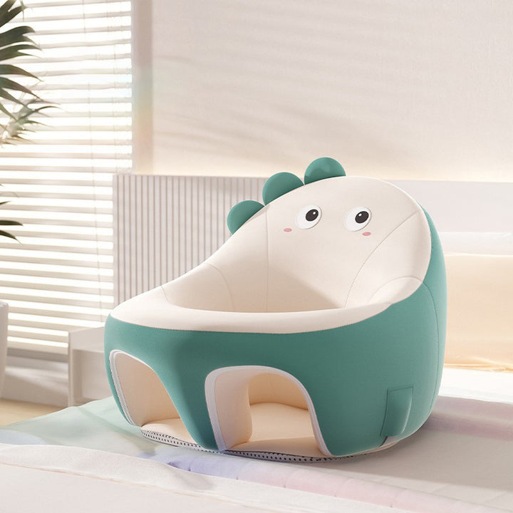Fauteuil d'accent contemporain pour enfants créatifs en forme de mini animal, en tissu technique avec éponge, avec dossier et accoudoirs pour salon 