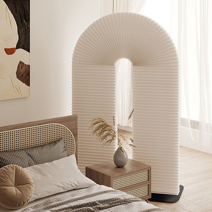 Séparateur de pièce en fer au design contemporain créatif à queue d’aronde évidée en papier kraft pour salon 