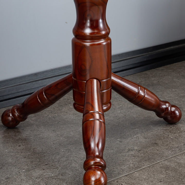 Traditional Chinese Cylindrical Triangular White Ash Solid Wood Hall Tree For Bedroom &amp; Entryways