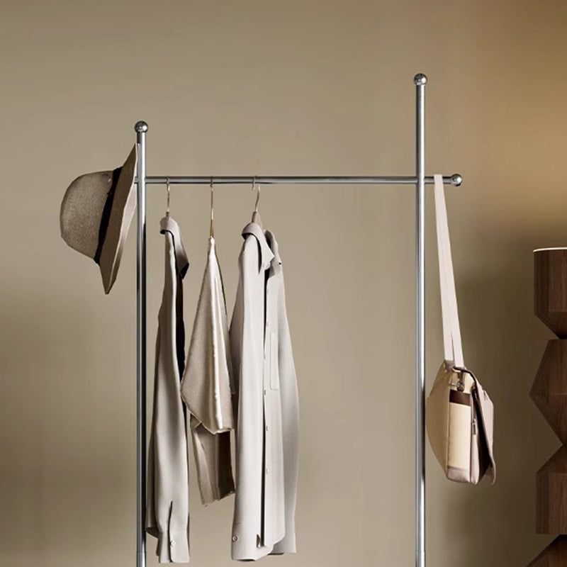 Moderner minimalistischer rechteckiger Hallenbaum aus Kohlenstoffstahl und mitteldichter Faserplatte für Schlafzimmer und Eingangsbereiche 