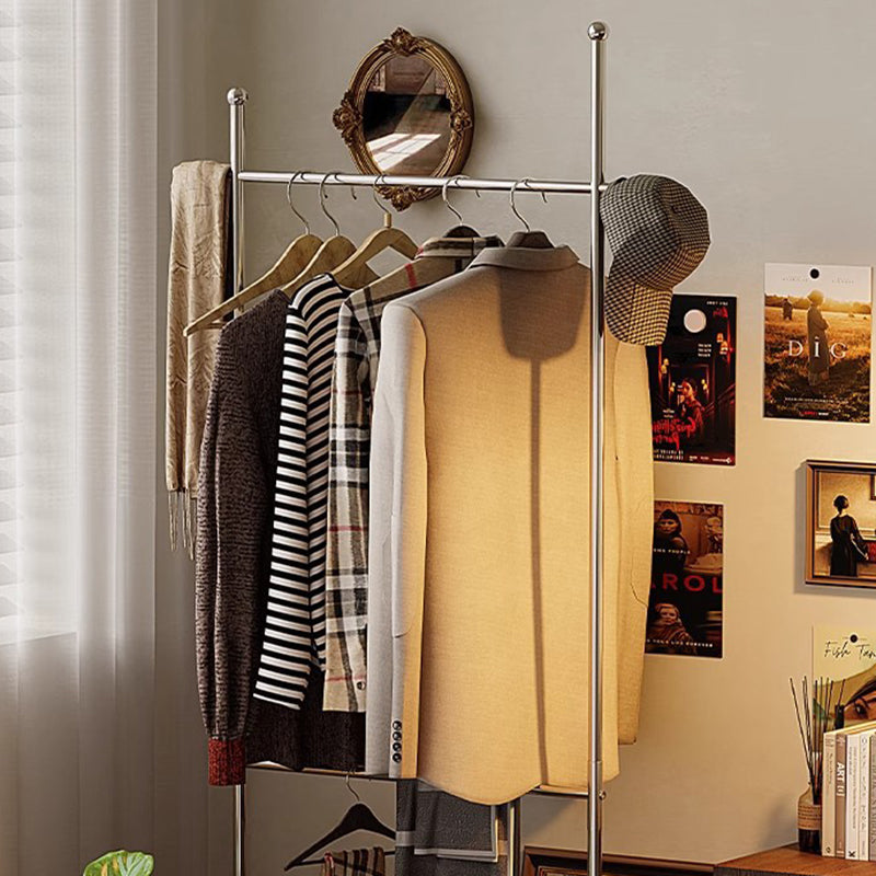 Moderner minimalistischer rechteckiger Hallenbaum aus Kohlenstoffstahl und mitteldichter Faserplatte für Schlafzimmer und Eingangsbereiche 