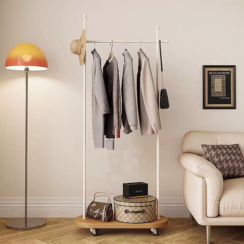 Moderner minimalistischer rechteckiger Hallenbaum aus Kohlenstoffstahl und mitteldichter Faserplatte für Schlafzimmer und Eingangsbereiche 