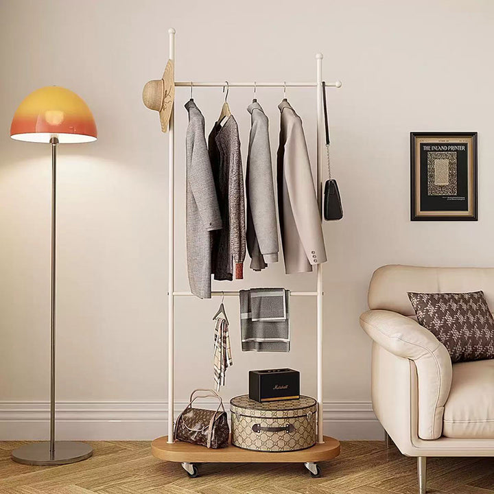 Moderner minimalistischer rechteckiger Hallenbaum aus Kohlenstoffstahl und mitteldichter Faserplatte für Schlafzimmer und Eingangsbereiche 