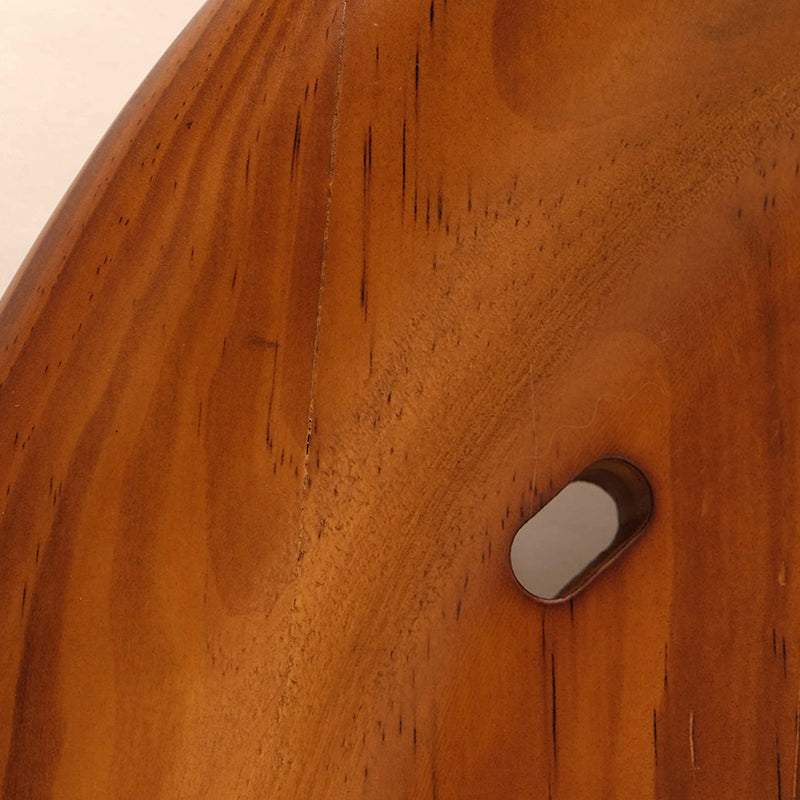 Lit pour chien et chat en cuir effet griffe de chat, bois massif ovale minimaliste moderne et velours, pour chambre à coucher 
