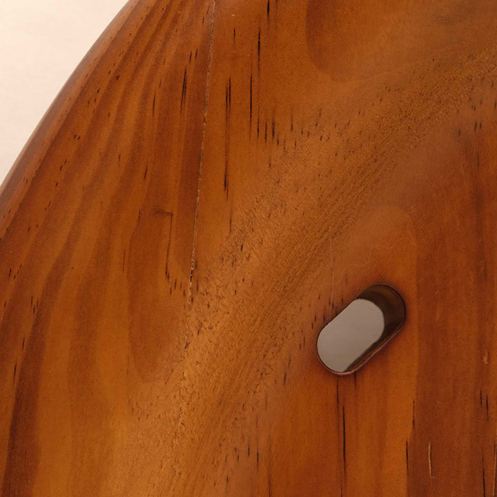 Lit pour chien et chat en cuir effet griffe de chat, bois massif ovale minimaliste moderne et velours, pour chambre à coucher 
