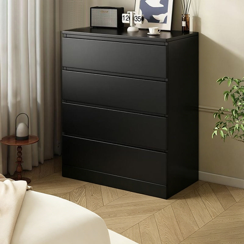 Contemporary Nordic Rectangular Particle Board Storage Cabinet 4/6 Drawer For Living Room