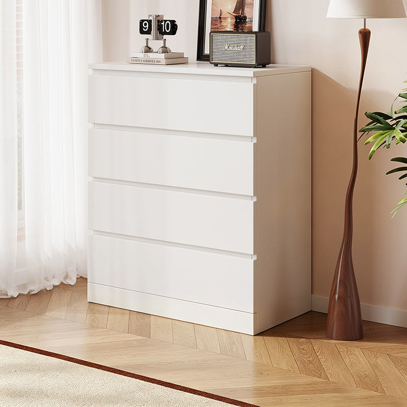 Contemporary Nordic Rectangular Particle Board Storage Cabinet 4/6 Drawer For Living Room