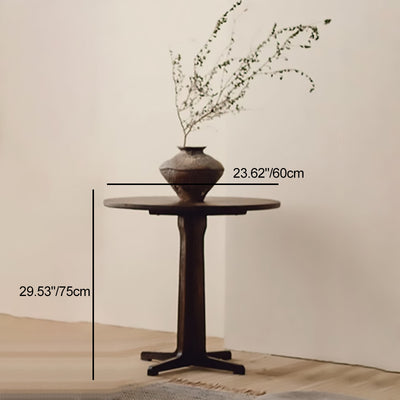 Moderner Mid-Century Couchtisch aus Massivholz mit gekreuztem Fuß für das Wohnzimmer 