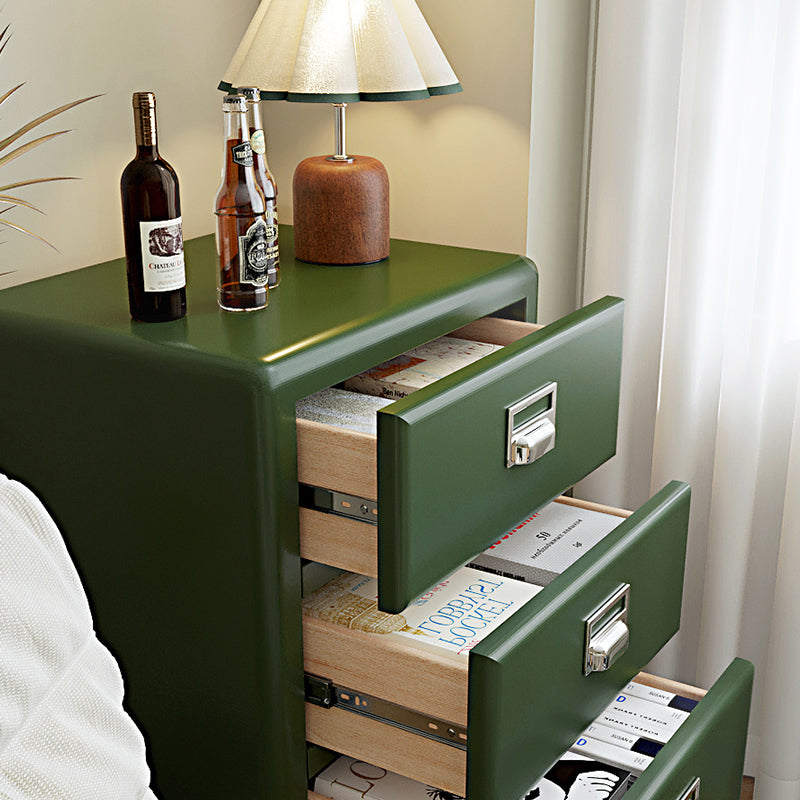 Traditional Japanese Rectangular Medium-Density Fiberboard Pine Solid Wood Storage Cabinet 3-Drawer For Living Room