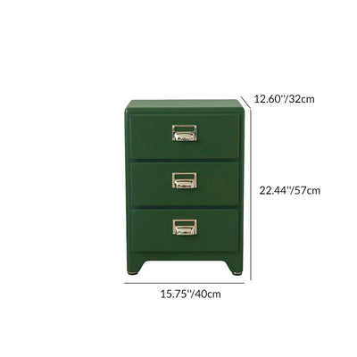 Traditional Japanese Rectangular Medium-Density Fiberboard Pine Solid Wood Storage Cabinet 3-Drawer For Living Room