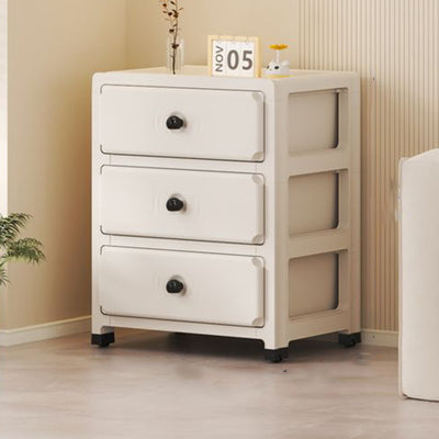 Modern Minimalist Rectangular PP Storage Cabinet 3/4/5/6-Tier For Living Room