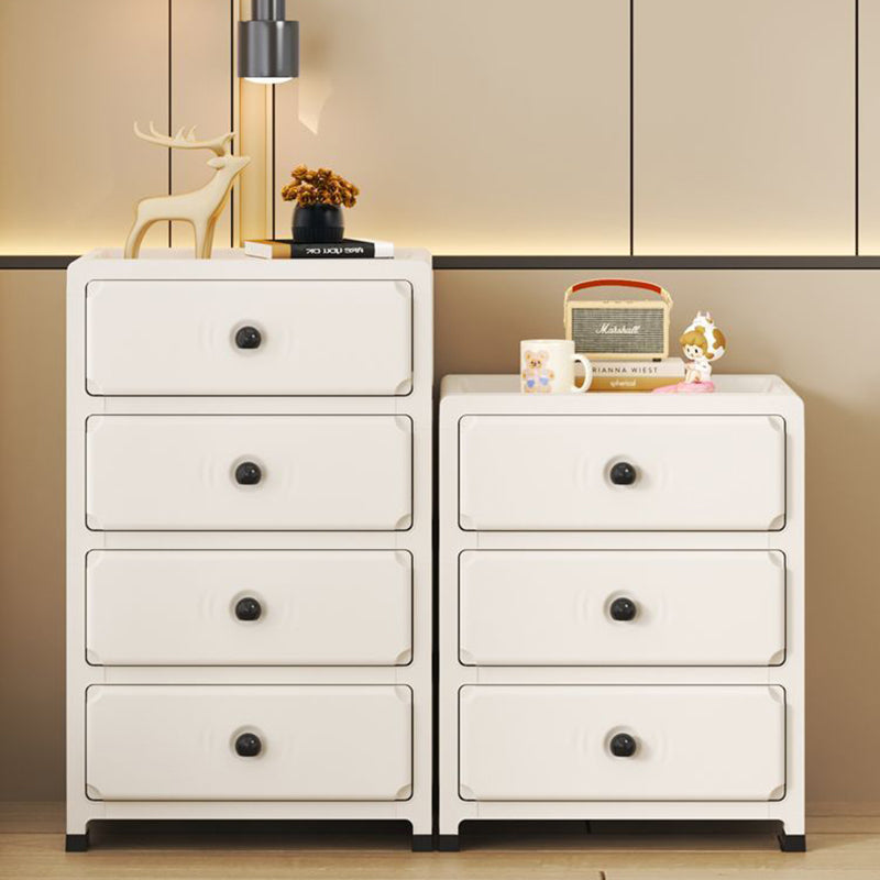 Modern Minimalist Rectangular PP Storage Cabinet 3/4/5/6-Tier For Living Room