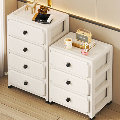 Modern Minimalist Rectangular PP Storage Cabinet 3/4/5/6-Tier For Living Room