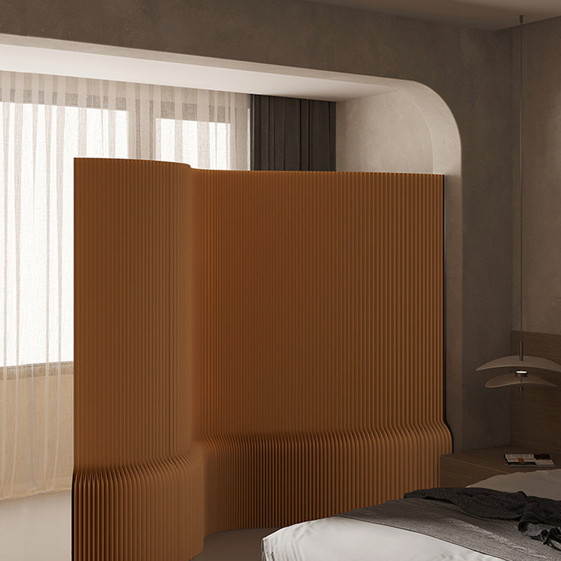 Modern Art Deco Rectangular Kraft Paper Acrylic Extendable Room Divider For Living Room