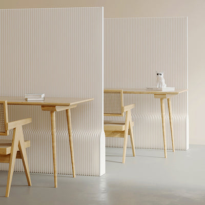 Modern Art Deco Rectangular Kraft Paper Acrylic Extendable Room Divider For Living Room