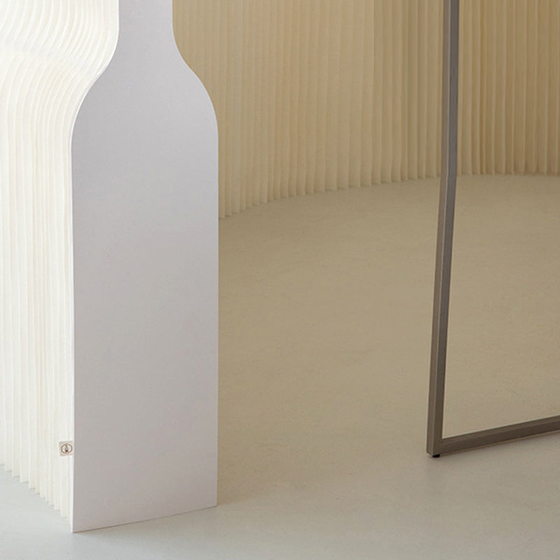 Modern Art Deco Rectangular Kraft Paper Acrylic Extendable Room Divider For Living Room