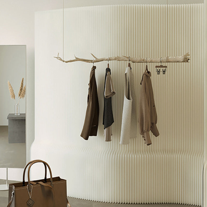 Modern Art Deco Rectangular Kraft Paper Acrylic Extendable Room Divider For Living Room