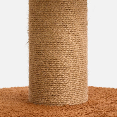 Contemporary Creative Tree-Shaped Medium-Density Fiberboard Felt Velvet Fabric Sisal Christmas Cat Tree For Living Room