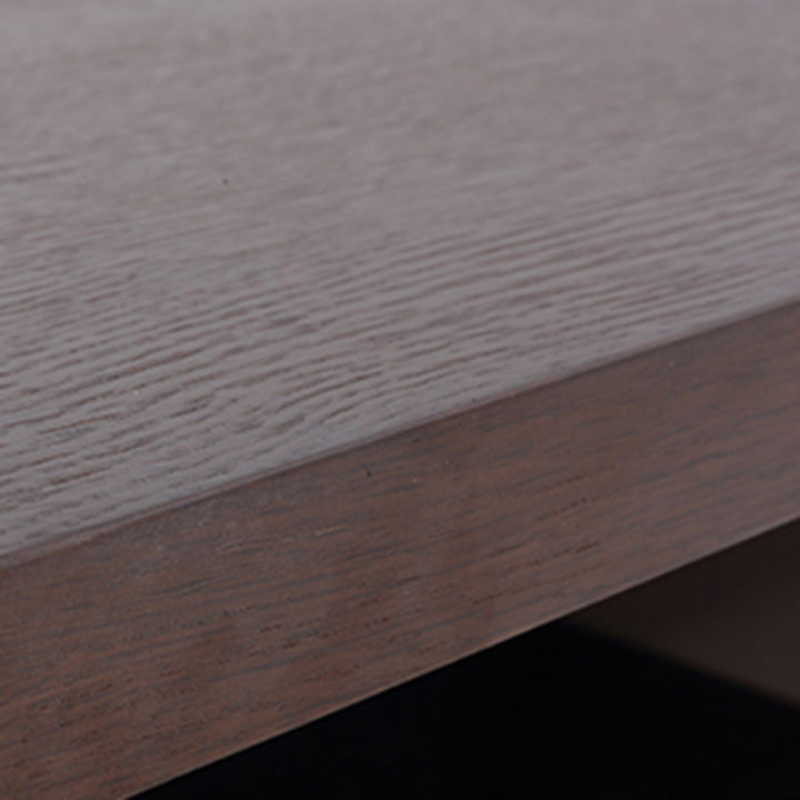 Table de chevet contemporaine scandinave à un tiroir : design minimaliste laqué blanc cassé - table de chevet de rangement plaquée pour chambre à coucher 