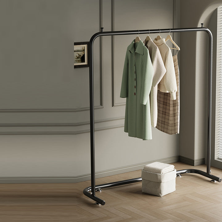 Contemporary Scandinavian Rectangular Stainless Steel Hall Tree For Bedroom