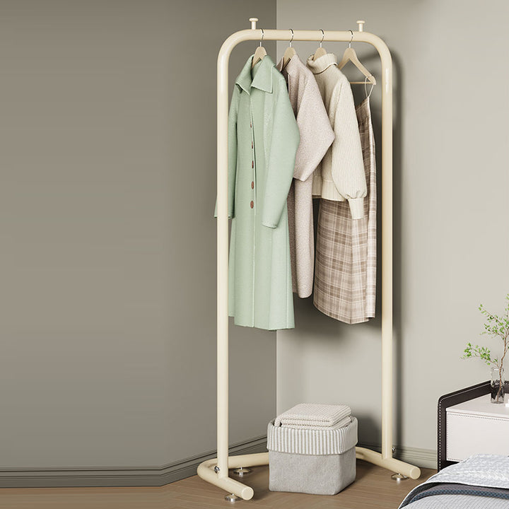 Contemporary Scandinavian Rectangular Stainless Steel Hall Tree For Bedroom