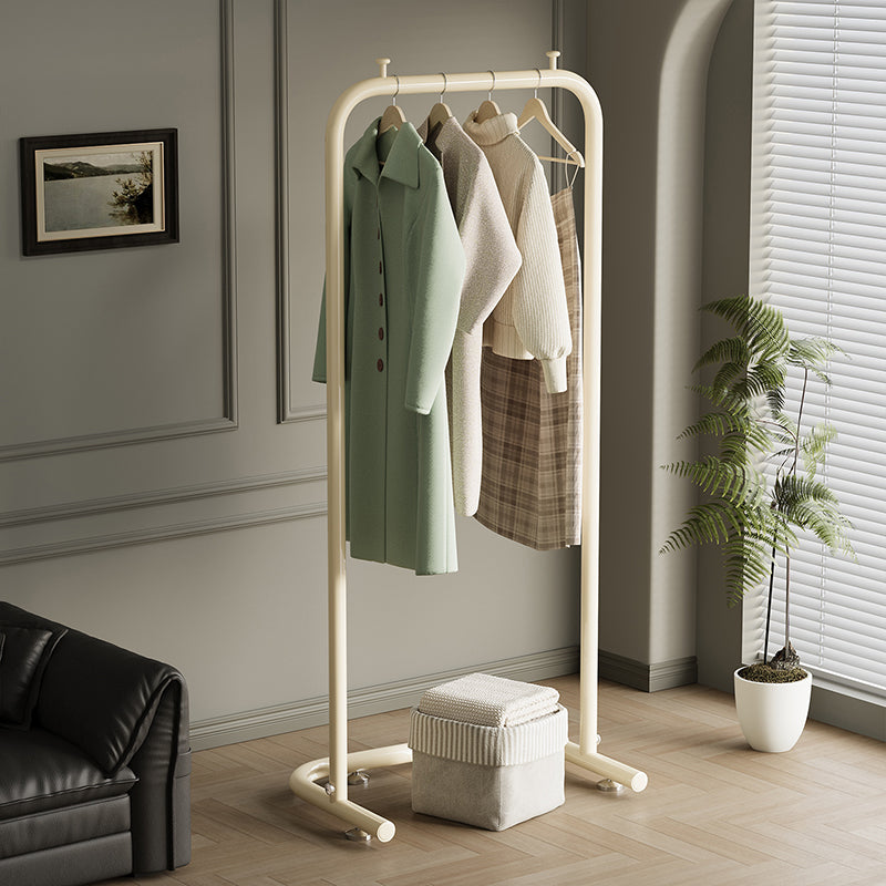 Contemporary Scandinavian Rectangular Stainless Steel Hall Tree For Bedroom