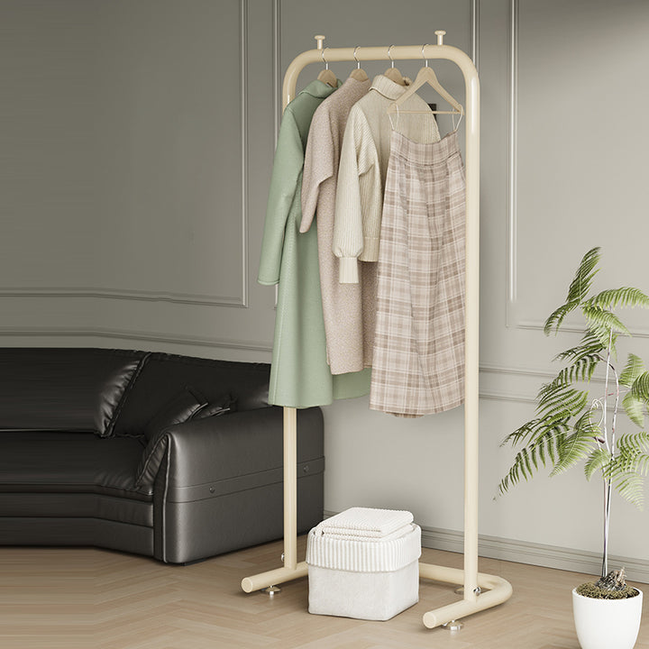 Contemporary Scandinavian Rectangular Stainless Steel Hall Tree For Bedroom