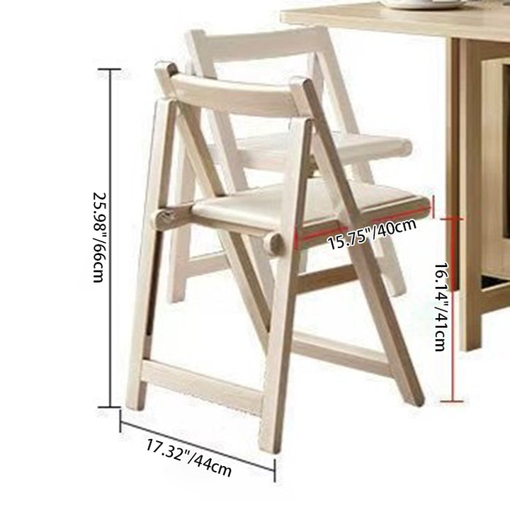 Zeitgenössisches skandinavisches rechteckiges Gummibaumholz Massivholz MDF klappbares Schreibtisch- und Stuhl-Set mit 1 Schublade für Wohnzimmer und Esszimmer 