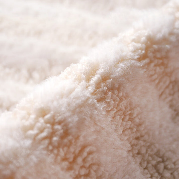 Lit pour chat en forme d’ours et de chaton, en velours rond contemporain, rembourré de coton PP, pour chambre à coucher 