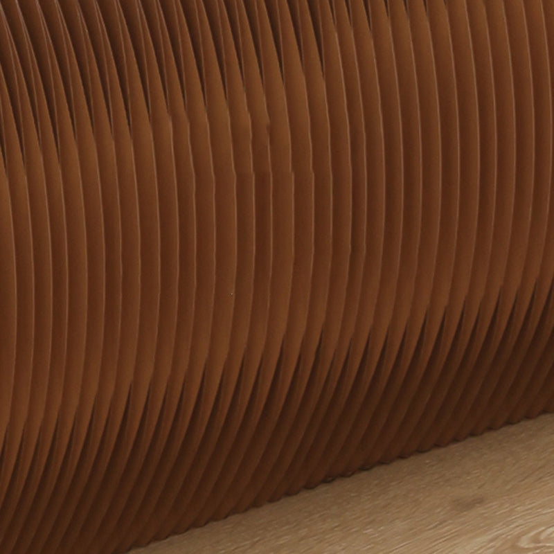 Modern Art Deco Round Kraft Paper MDF Felt Cat Tunnel Foldable Cat Bed For Bedroom