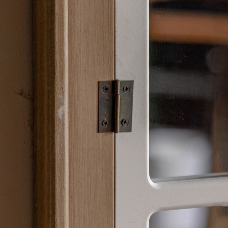 Miroir décoratif pleine longueur traditionnel rectangulaire de ferme en cèdre et panneau de fibres à densité moyenne avec verre pour salon et entrées 
