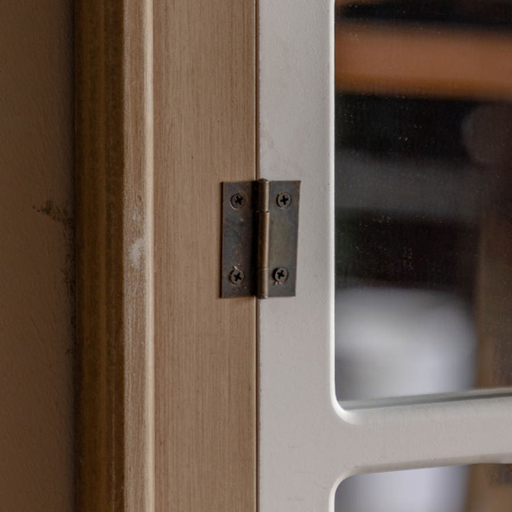 Miroir décoratif pleine longueur traditionnel rectangulaire de ferme en cèdre et panneau de fibres à densité moyenne avec verre pour salon et entrées 
