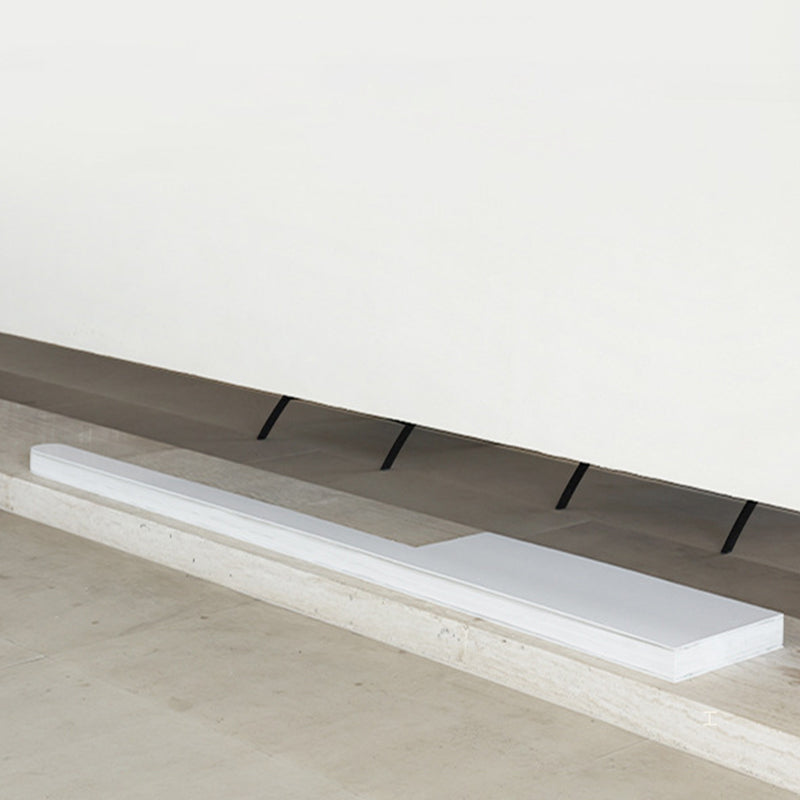 Moderner Art Deco Rechteckiger Gebogener Kraftpapier Acryl Faltbarer Raumteiler Für Wohnzimmer 